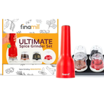 Samantha J Quade & Samuel "Sam" H Lockhart Registry Finamill Gift Pack USB Sangria (includes MAX, GT, ProPlus, PepperCorn, Quartet Tray) | Samantha J Quade & Samuel "Sam" H Lockhart Registry