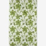 Jon Ahlgren and Michelle Miskowitz Registry Geometry Blooming Blossoms Tea Towel | Jon Ahlgren and Michelle Miskowitz Registry