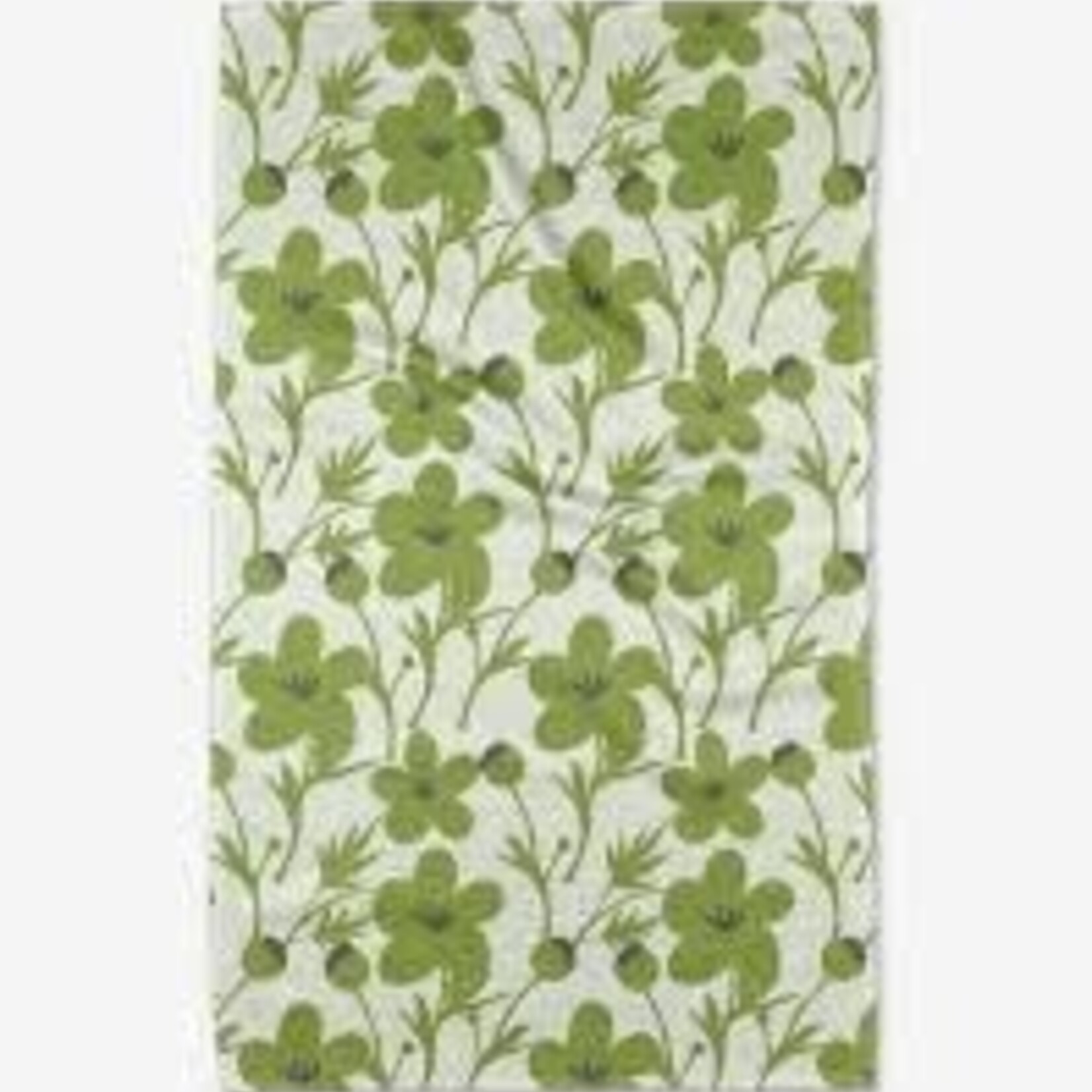 Jon Ahlgren and Michelle Miskowitz Registry Geometry Blooming Blossoms Tea Towel | Jon Ahlgren and Michelle Miskowitz Registry