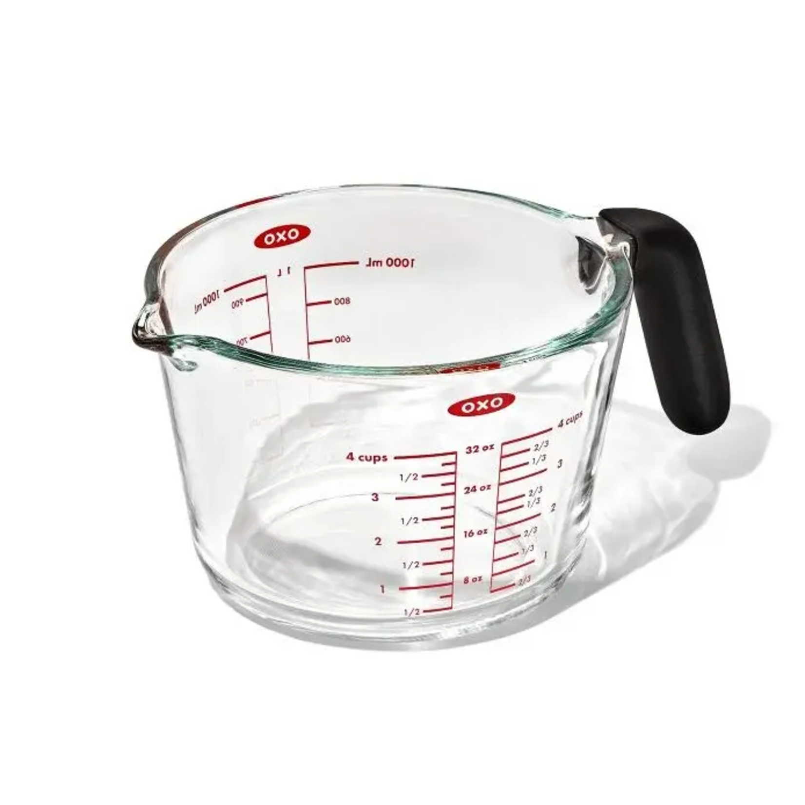 Megan Flipp and Bryce Heille Registry OXO 4-Cup Glass Measuring Cup | Megan Flipp and Bryce Heille Registry