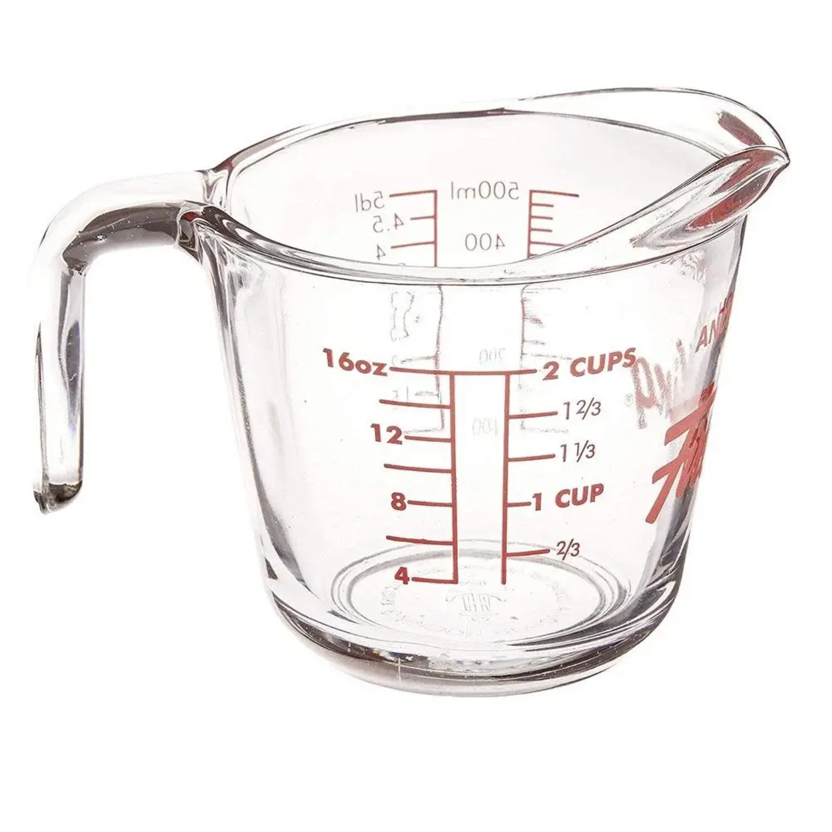 Megan Flipp and Bryce Heille Registry Liquid Measuring Cup, 2c, Glass | Megan Flipp and Bryce Heille Registry