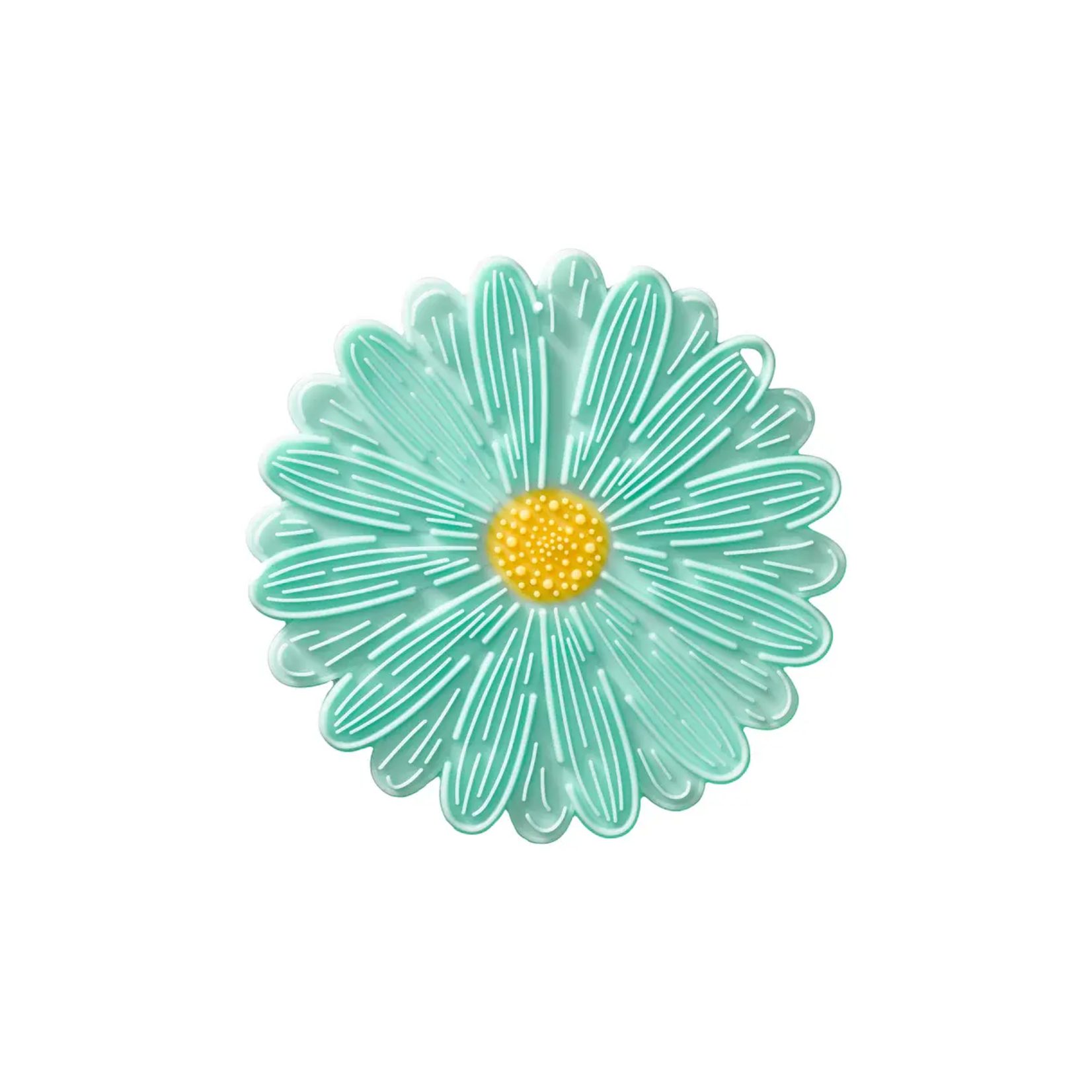 Victoria Miller & Isaac Jones Registry Daisy Lid, 11", Aqua | Victoria Miller & Isaac Jones Registry