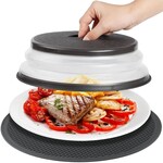 Victoria Miller & Isaac Jones Registry Microwave Collapsible Food Cover | Victoria Miller & Isaac Jones Registry
