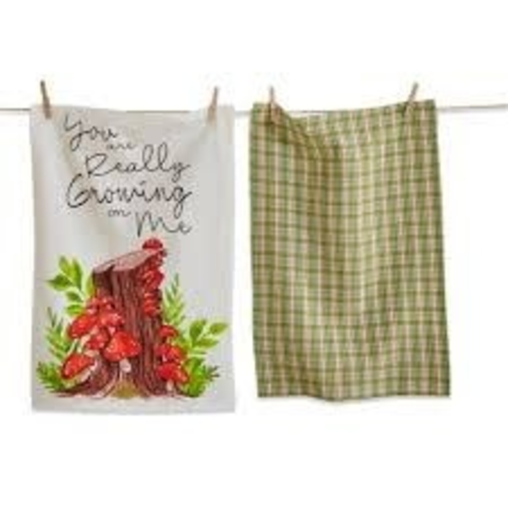Victoria Miller & Isaac Jones Registry Dishtowel S/2 - Growing on Me | Victoria Miller & Isaac Jones Registry