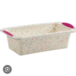Victoria Miller & Isaac Jones Registry LOAF PAN CONFETTI FUCHSIA 8.5 x 4.5" | Victoria Miller & Isaac Jones Registry