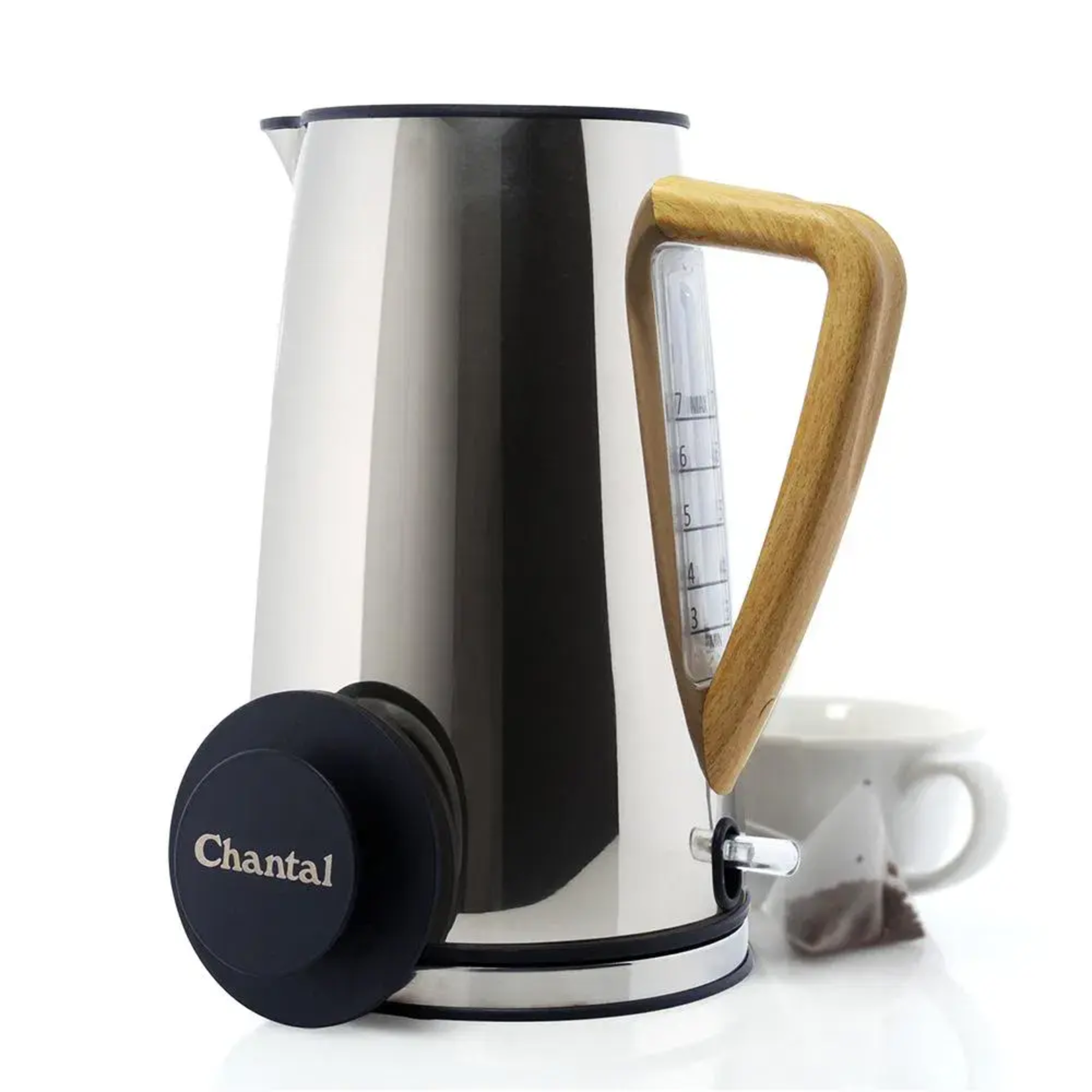 Victoria Miller & Isaac Jones Registry Chantal 1.8Qt Electric Kettle, Polished | Victoria Miller & Isaac Jones Registry