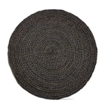 Korina Borash Thomas O’Toole Registry Placemat Hemp Braided - Blue Denim | Korina Borash Thomas O’Toole Registry