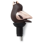 Korina Borash Thomas O’Toole Registry Chirpy Top Wine Pouring Spout, Brown/Copper | Korina Borash Thomas O’Toole Registry