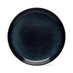 Korina Borash Thomas O’Toole Registry Loft Reactive Glaze Dinner Plate - Black | Korina Borash Thomas O’Toole Registry