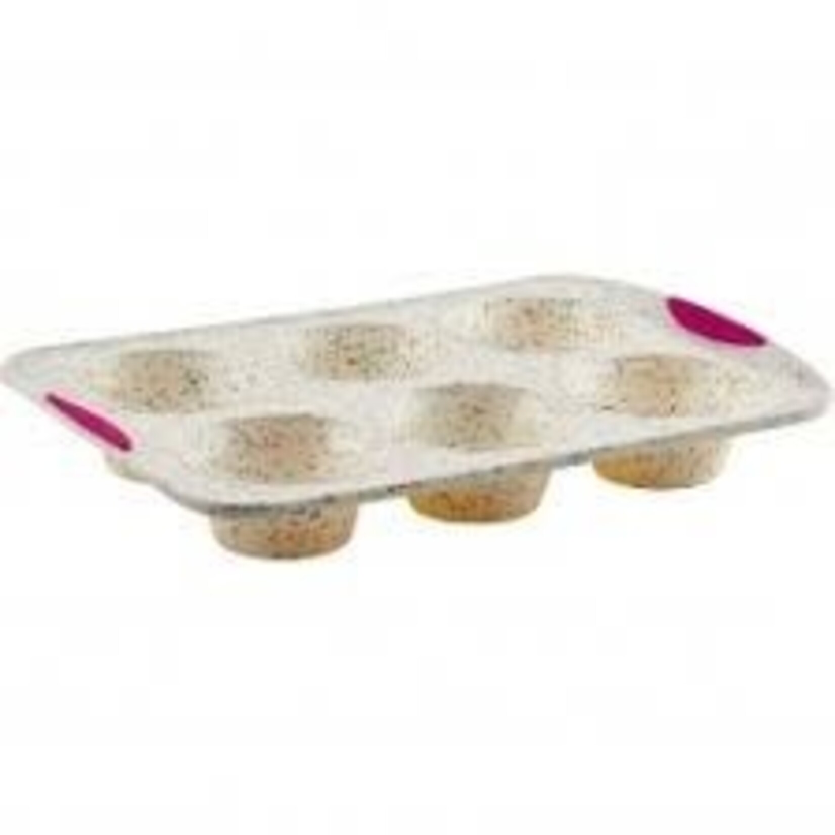 Desiree Lillo and Troy Bergman Registry 6CT JUMBO MUFFIN PAN CONFETTI FUCHSIA (Desiree Lillo and Troy Bergman Registry)