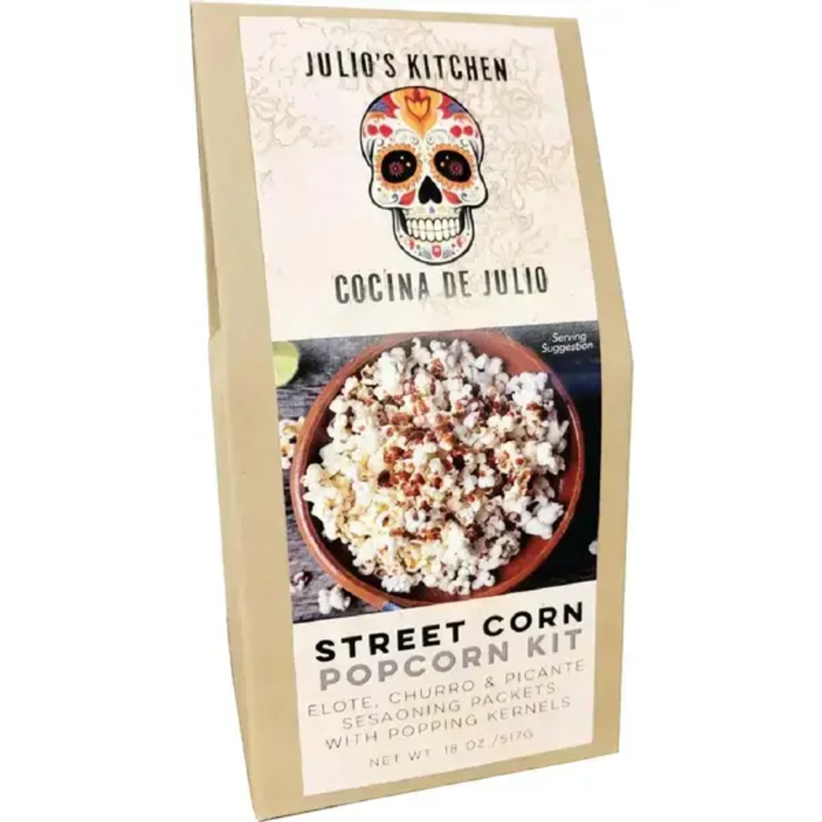Desiree Lillo and Troy Bergman Registry Julio's Kitchen-Cocina De Julio--Street Corn Popcorn Kit (Desiree Lillo and Troy Bergman Registry)