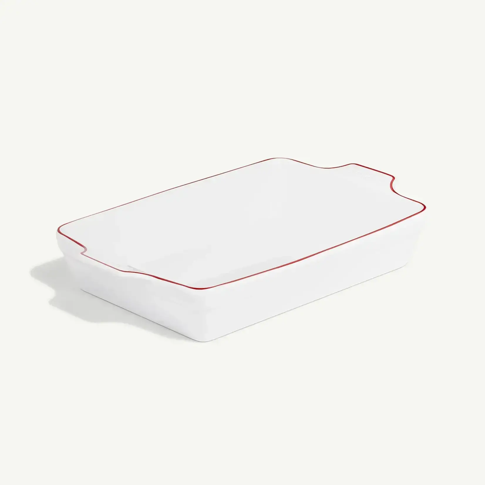Made In Cookware - Rectangular Baking Dish - Red Rim | Made In