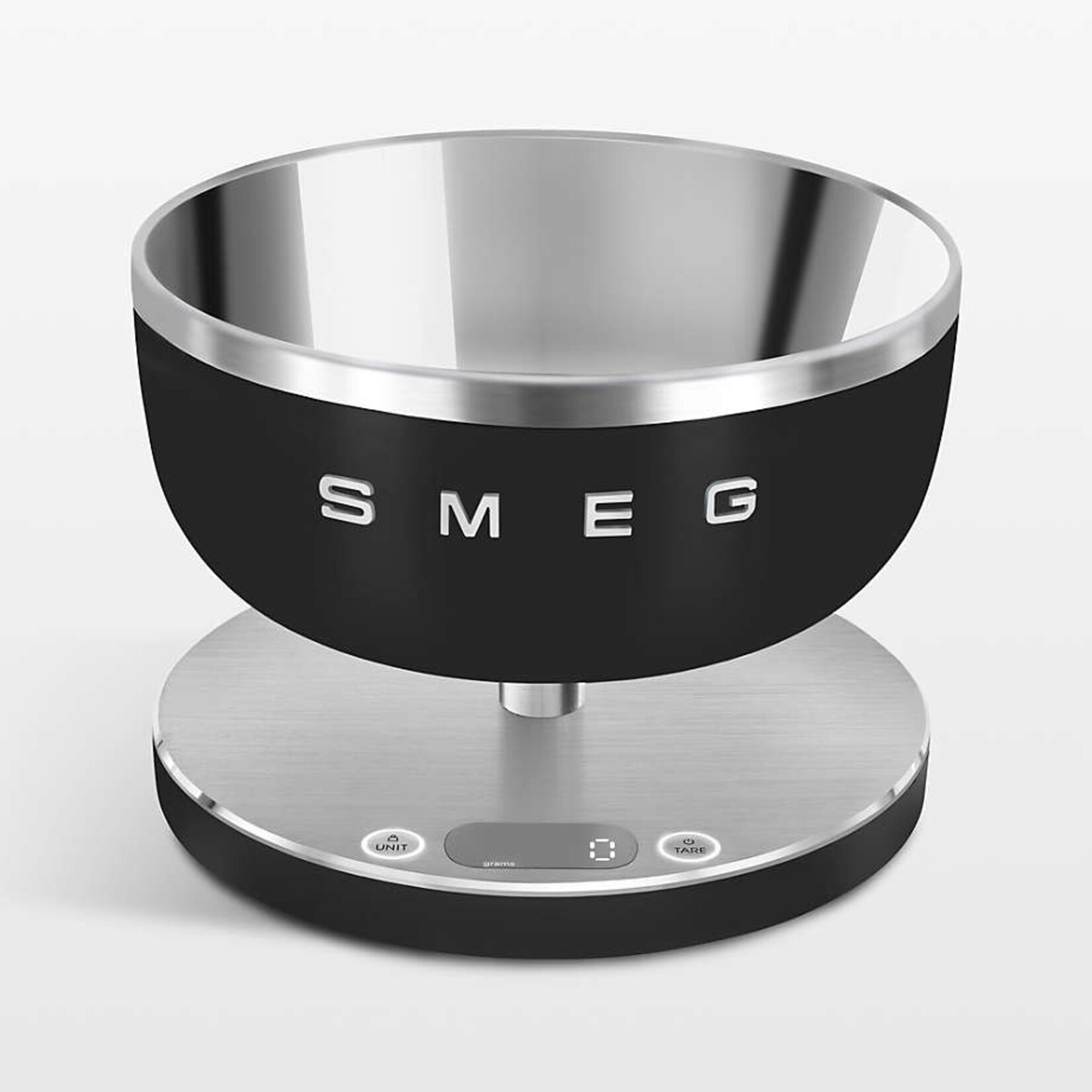 Smeg Contemporary Kitchen Scale, Matte Black | Smeg