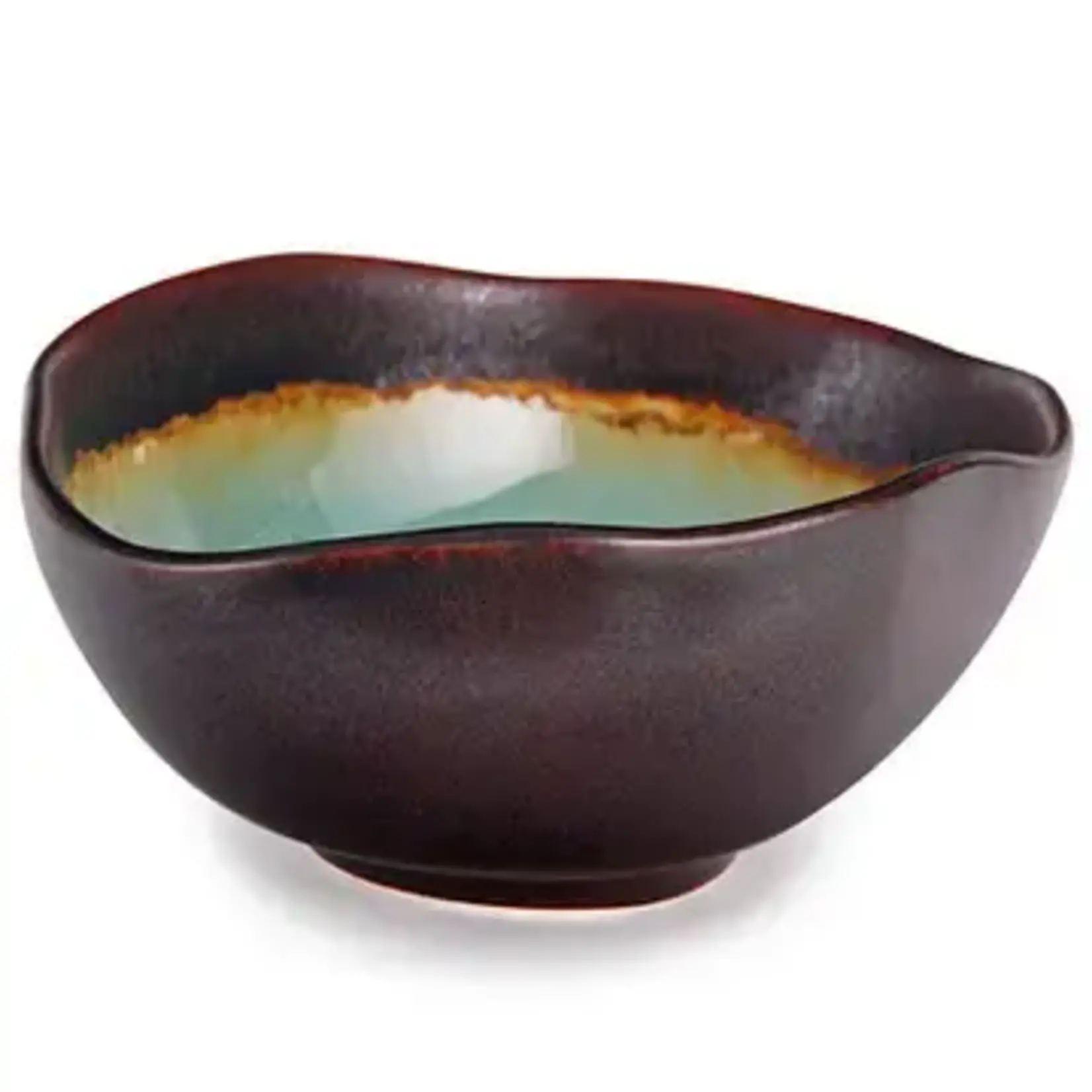 Urban Tokyo Midori Kanyu 5.75"L x 4.5"H X 2.5"H Porcelain Medium Bowl