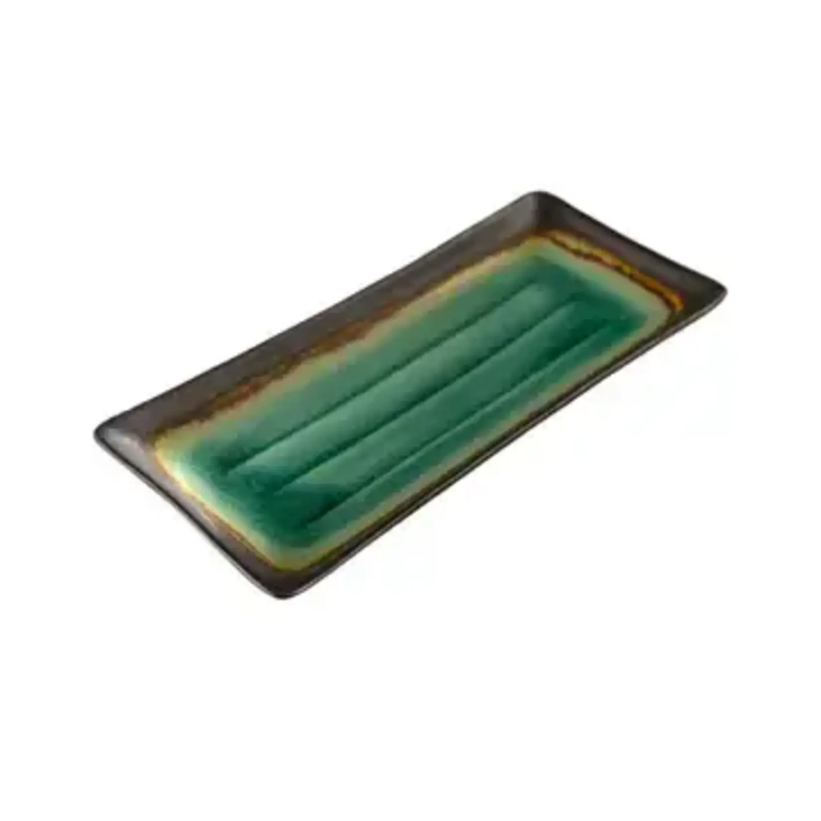 Urban Tokyo Midori Kanyu 11.75"L Rectangular Shape Serving Platter