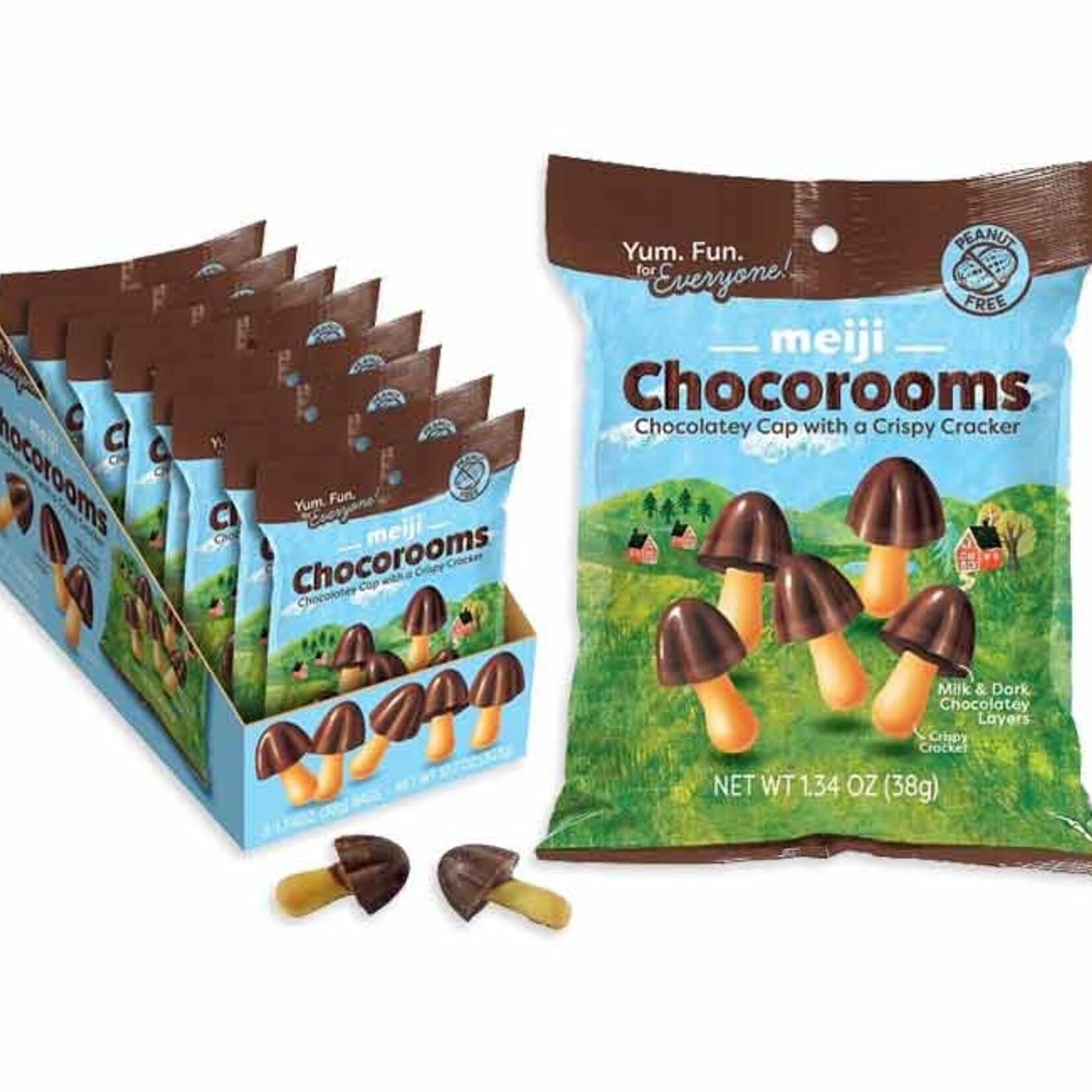Redstone Candy CHOCOROOMS STAND UP PEG BAG