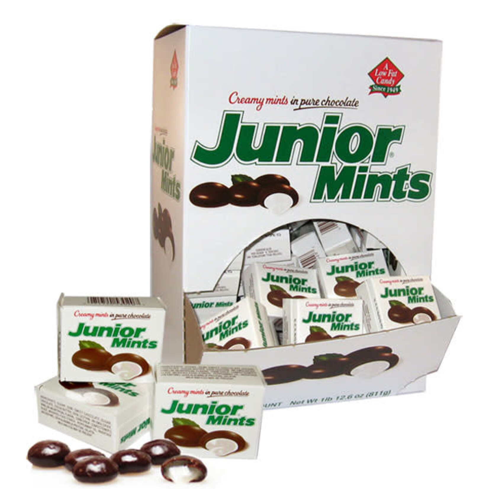 Redstone Candy Junior Mints Mini Boxes Changemaker 0.35 OZ