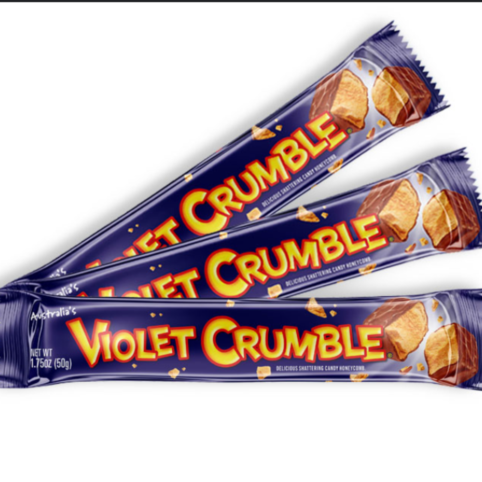 Redstone Candy Violet Crumble Bar Share Size - Milk 1.75 OZ