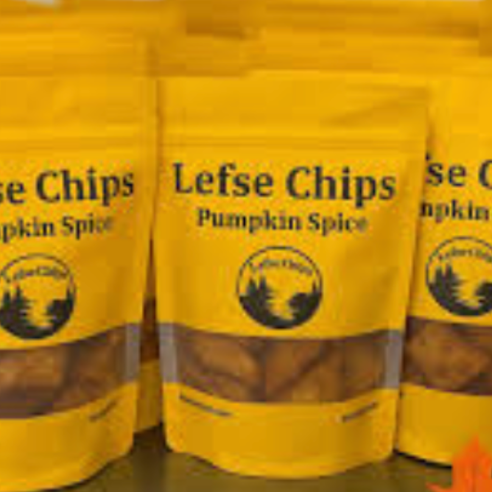 Lefse Chips Pumpkin Spice Lefse Chips 4oz | Tiger Trail
