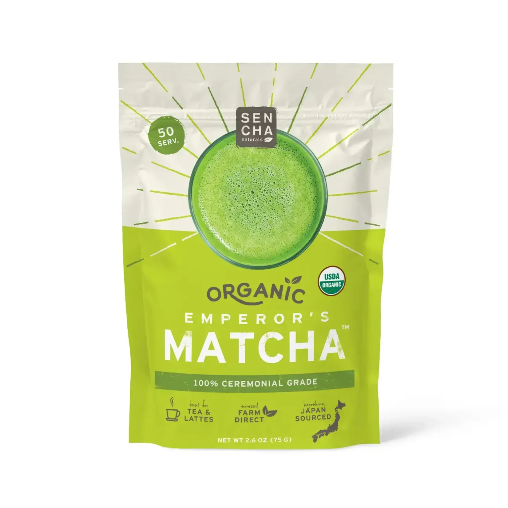 Sencha Naturals Organic Emperor's Matcha - 100% Ceremonial Grade