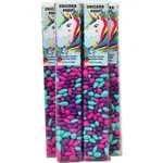 Unicorn Poop, bright colored Sunny Seeds in 3 oz tubes.