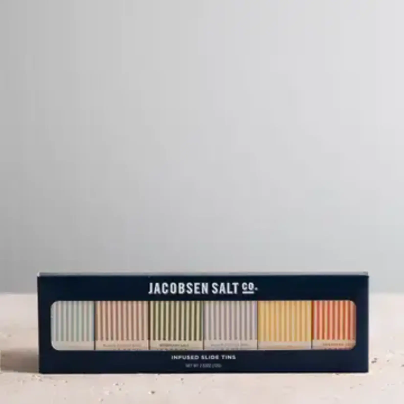Jacobsen Salt Co Infused Salt Slide Tin Collection | Jacobsen Salt Co.