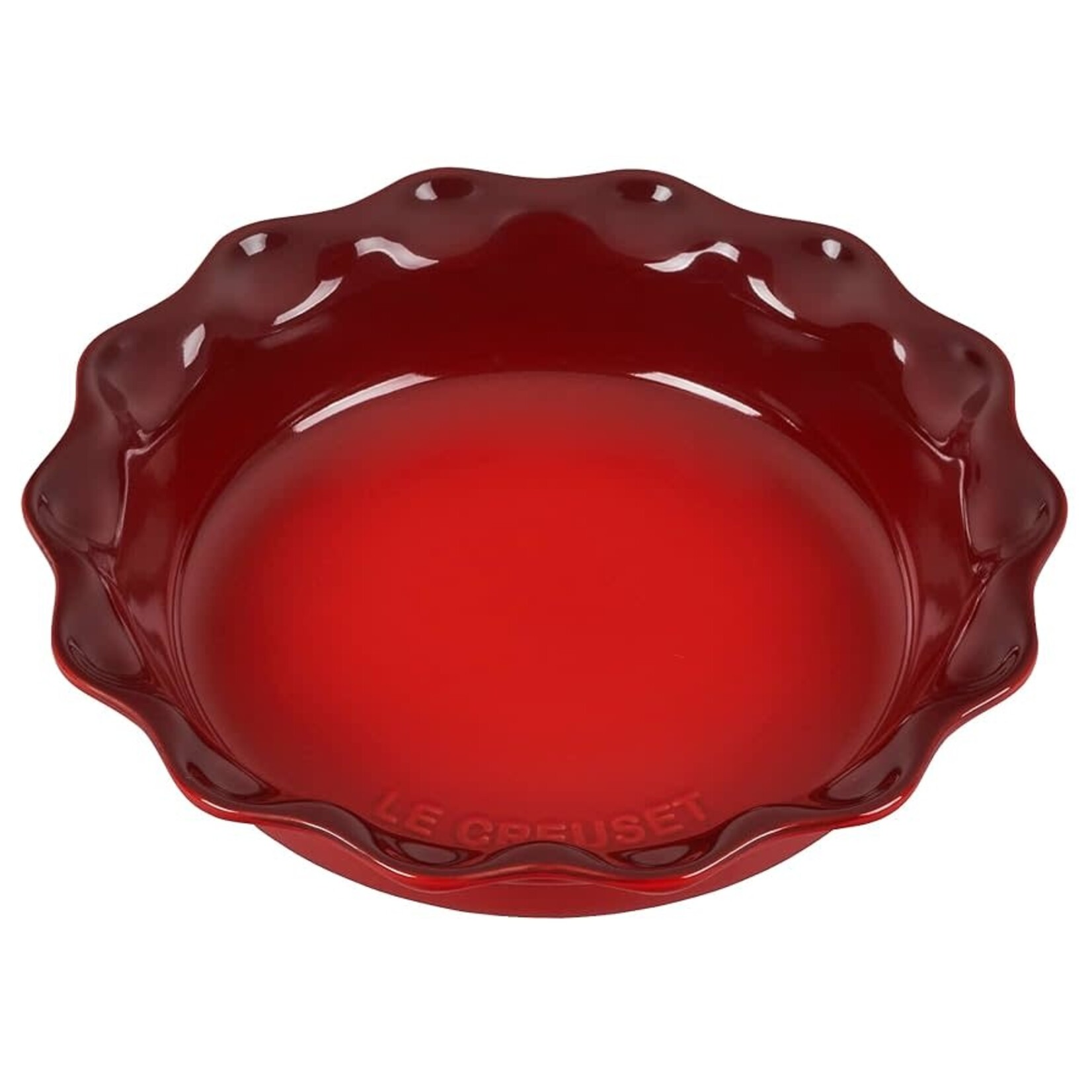 Le Creuset Heritage Pie Dish - Cerise, 9" | Le Creuset