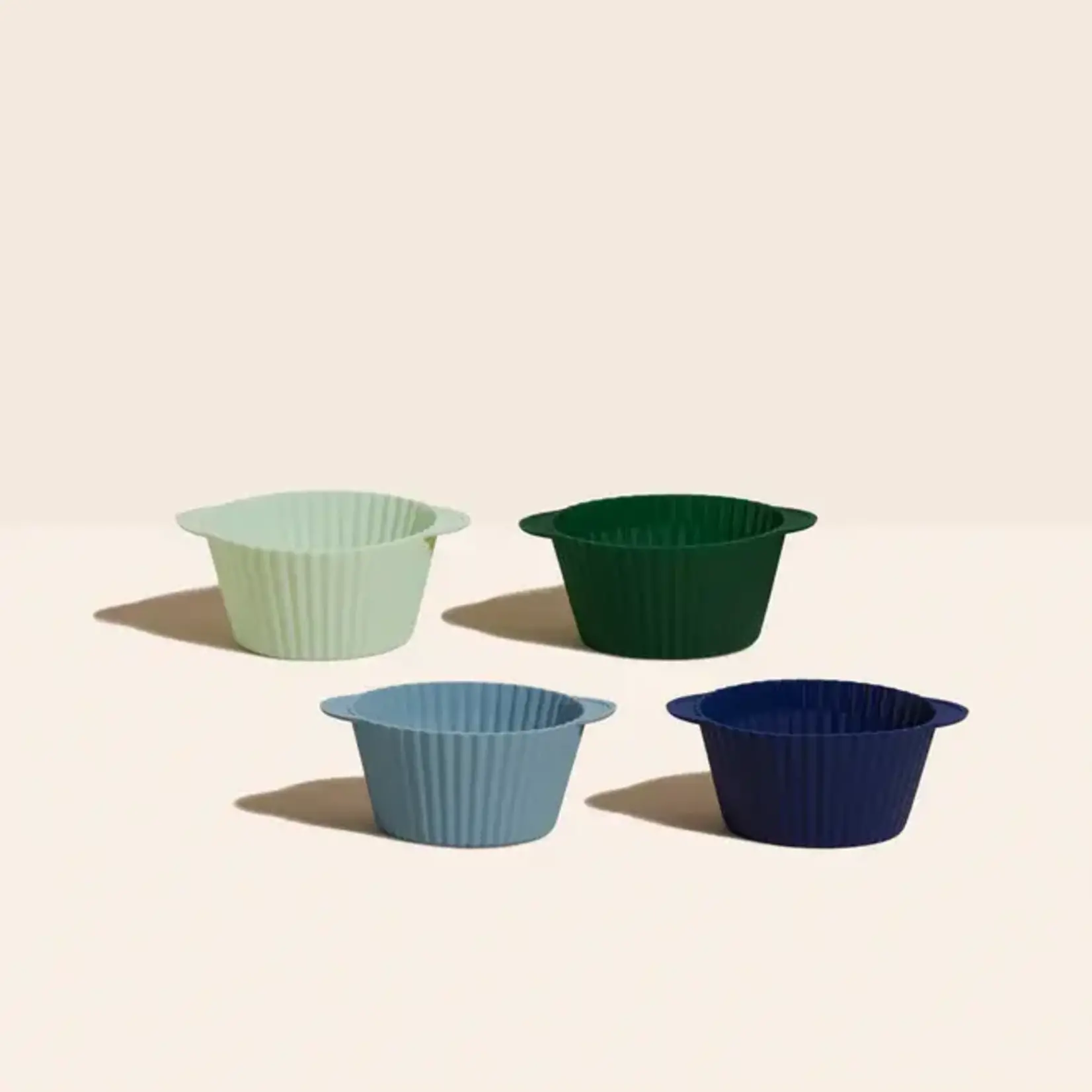 GIR (Get it Right) Cupcake Liners, Mint.Dark Green.Slate.Navy | GIR