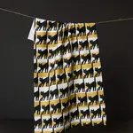Geometry Salem Cat Stripe Tea Towel | Geometry