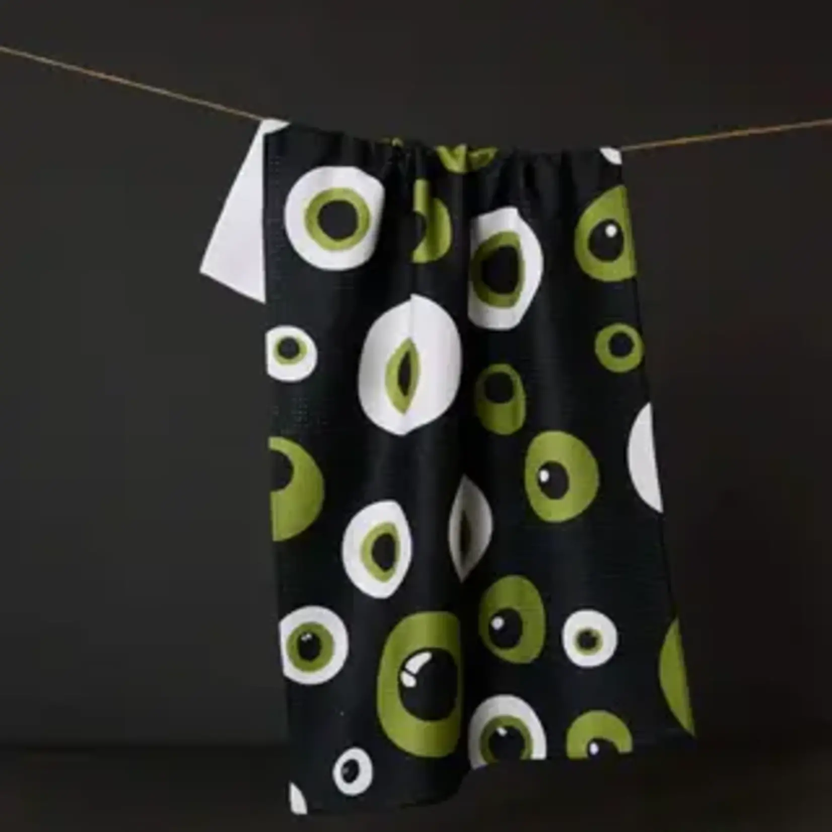 Geometry Rows of Gourds Tea Towel | Geometry