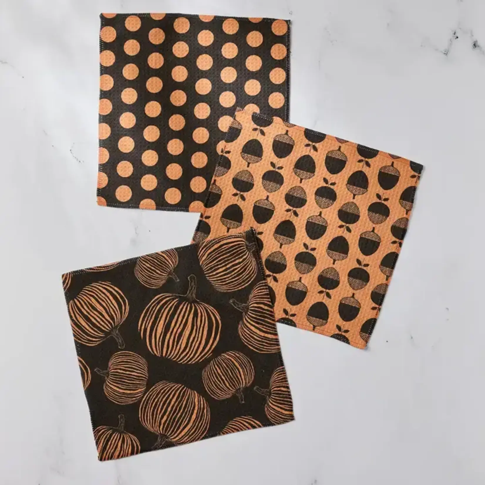 Geometry Autumn Noir Dishcloth | Geometry