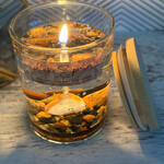Devonian Coast Lake Superior Agate Gel Candle – Medium 6oz Wax