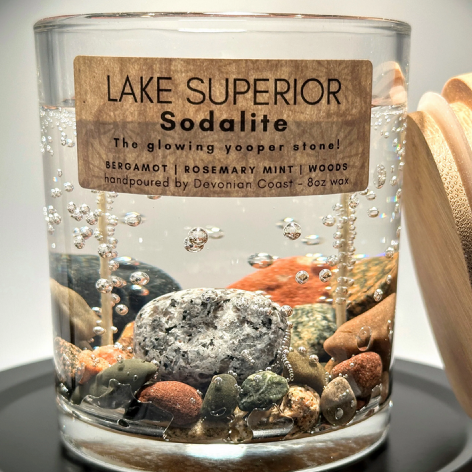 Devonian Coast Lake Superior "Yooperlite" Sodalite – Large 8oz Wax