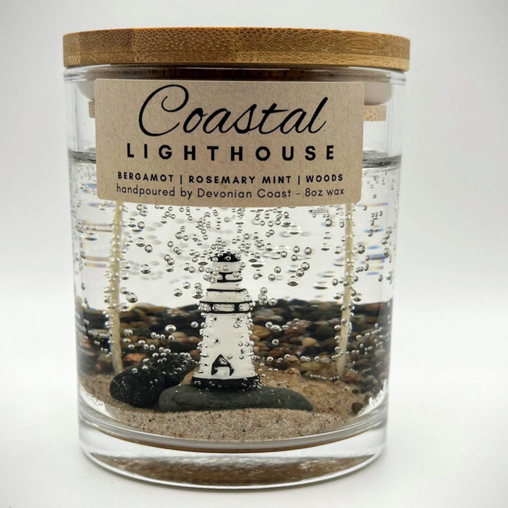Devonian Coast Coastal Lighthouse Candle – Large 8oz Wax