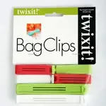 twixit - 2 Large, 4 Small clips Green/White | Linden