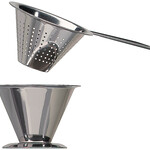 Traditional Swedish Tea Strainer with Cup | Linden