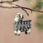 Ten Thousand Villages Miski Wool Sheep Ornament