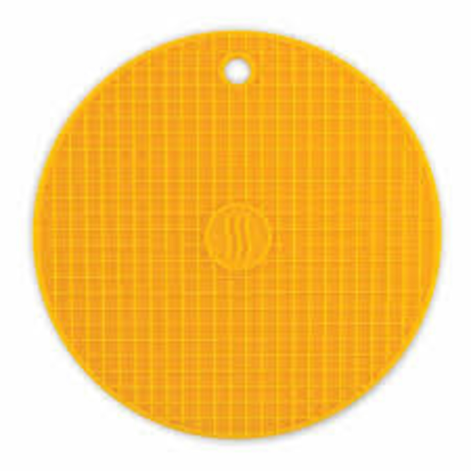 Round Silicone Hotpad/Trivet | Yellow | 7-inch