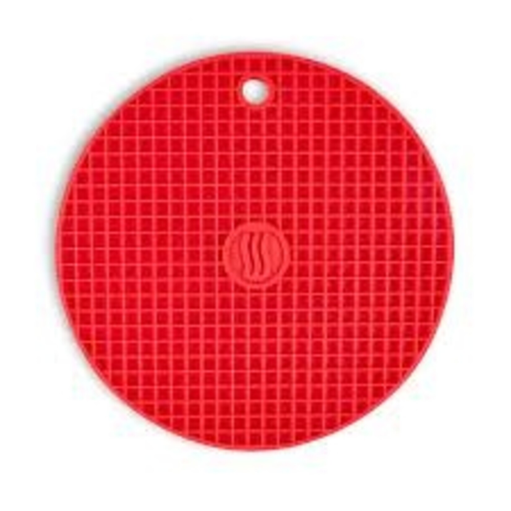 Round Silicone Hotpad/Trivet | Red | 7-inch
