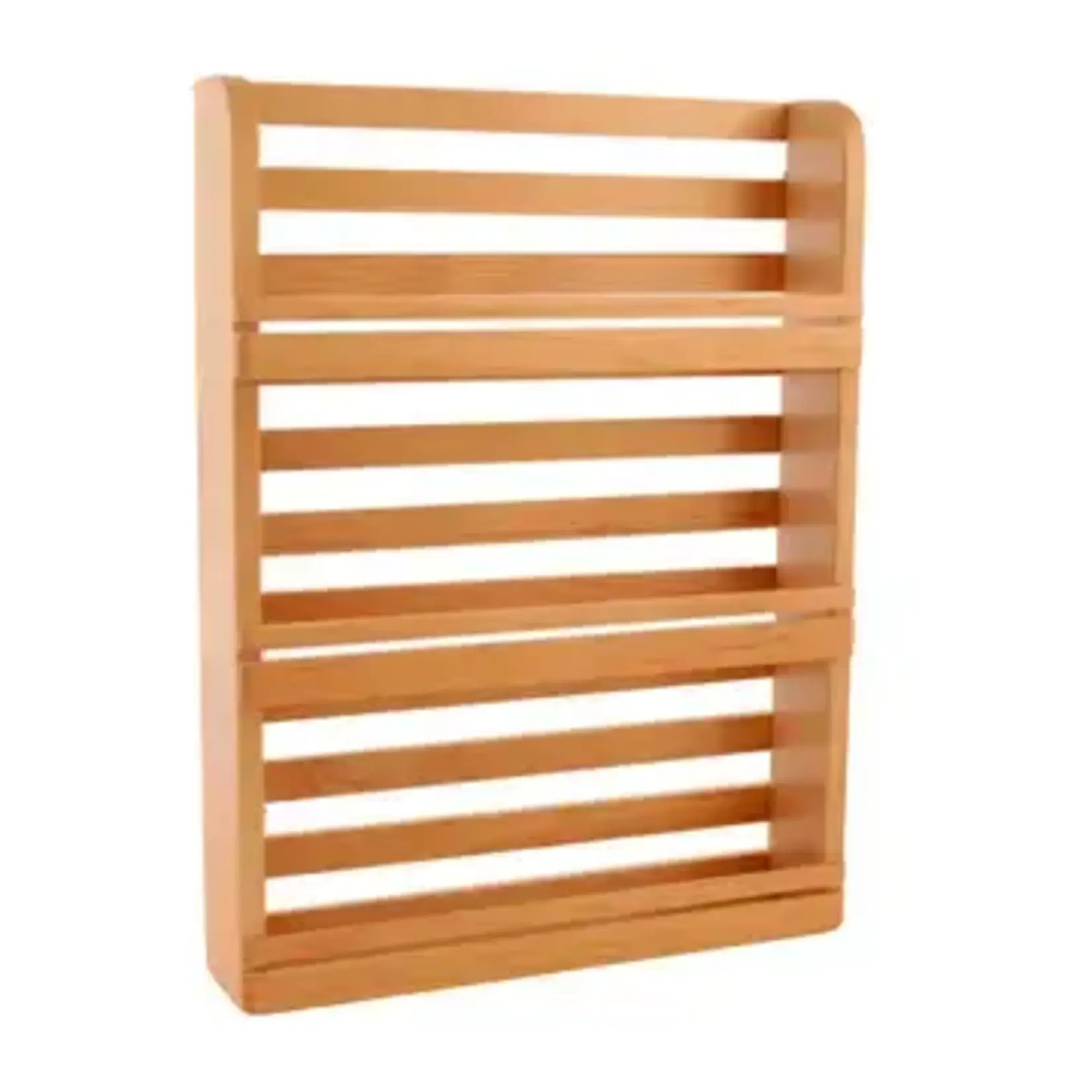 Out of the Woods of Oregon 3 Tier Spice Rack - Natural Alder  | Out of the Woods of Oregon