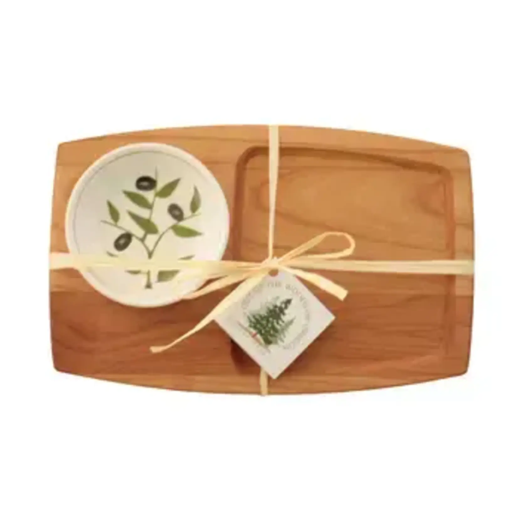 Out of the Woods of Oregon Appetizer Board with Bowl - Olive Branch | Out of the Woods of Oregon