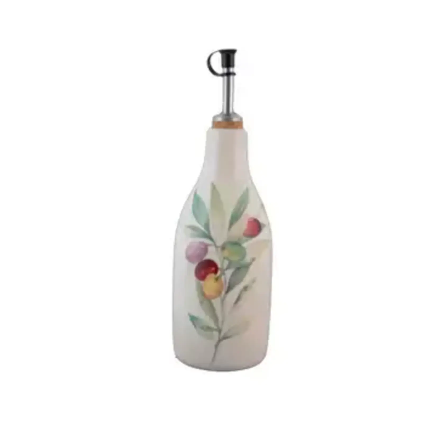 Out of the Woods of Oregon Oil & Vinegar Cruet - Olive Wreath | Out of the Woods of Oregon