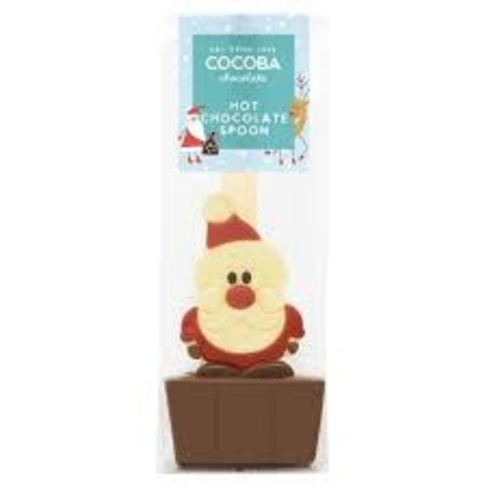 Cocoba Chocolate Santa Hot Chocolate Stirrer