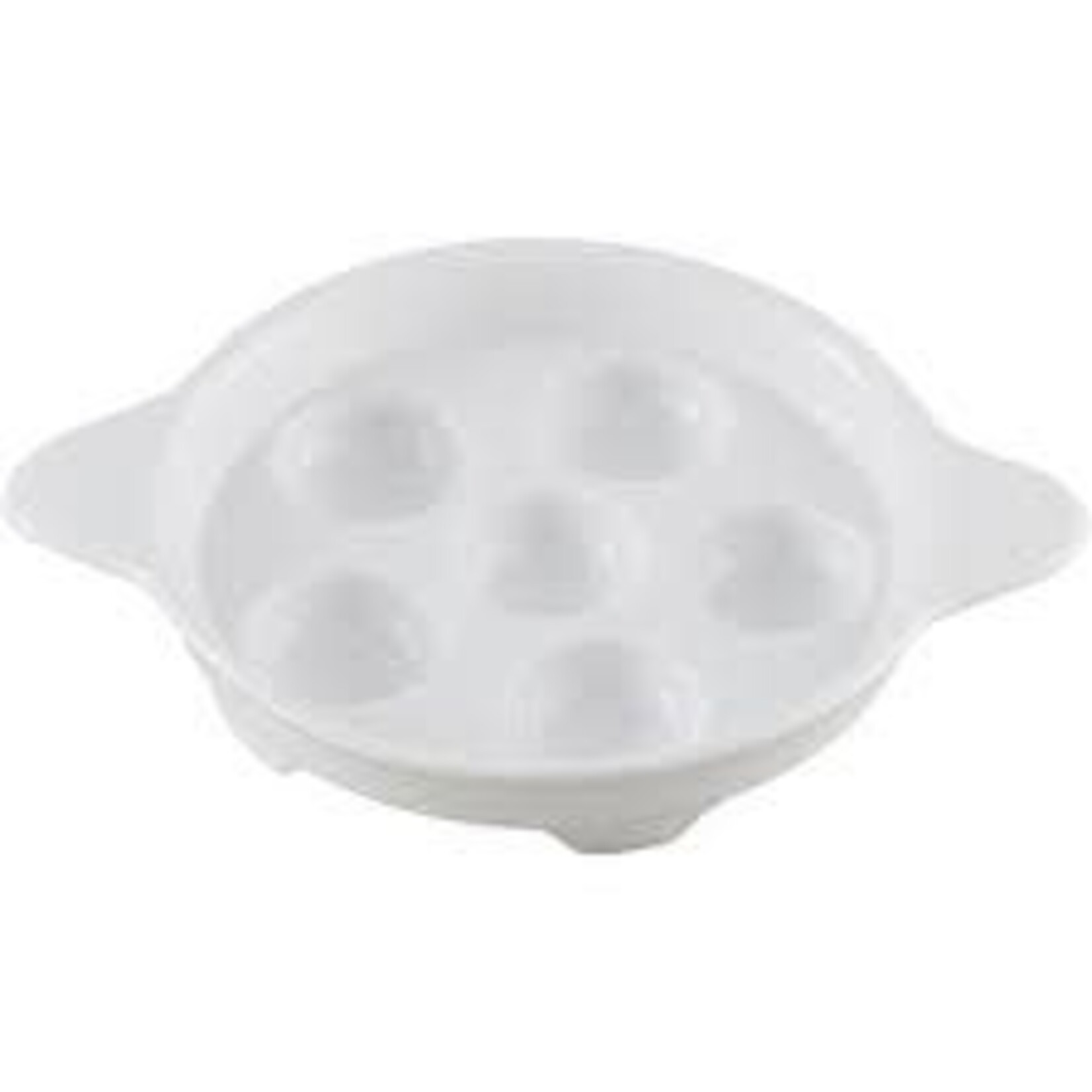 Harold Import Co. Maine Man Footed Escargot Plate with Handles