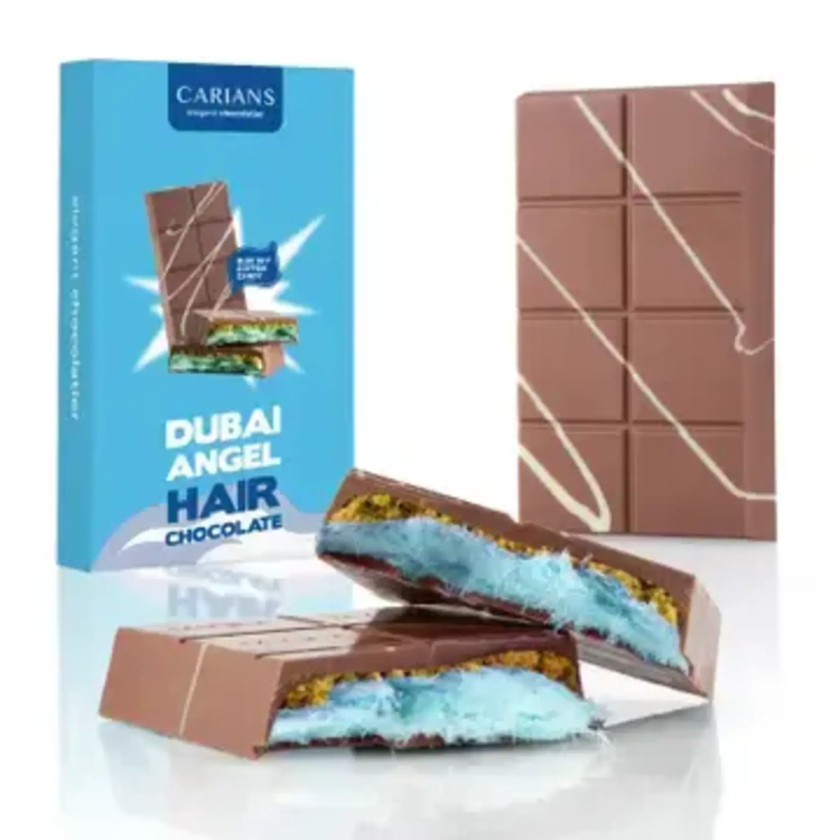 Caramerl Viral Angel Hair Dubai Chocolate Cotton Candy