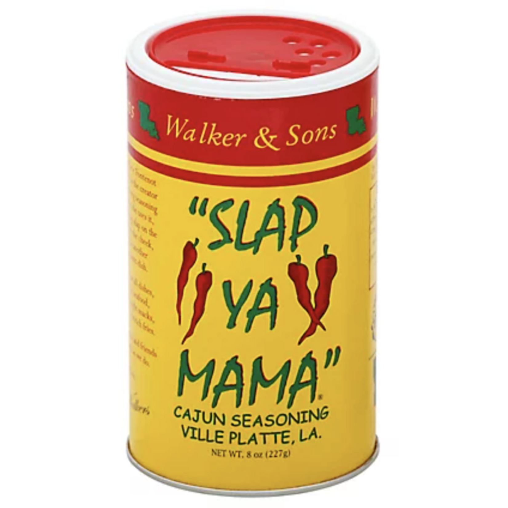 Walker & Sons Slap Ya Mama Original Cajun Seasoning - 8oz. | Heat Rating: 5