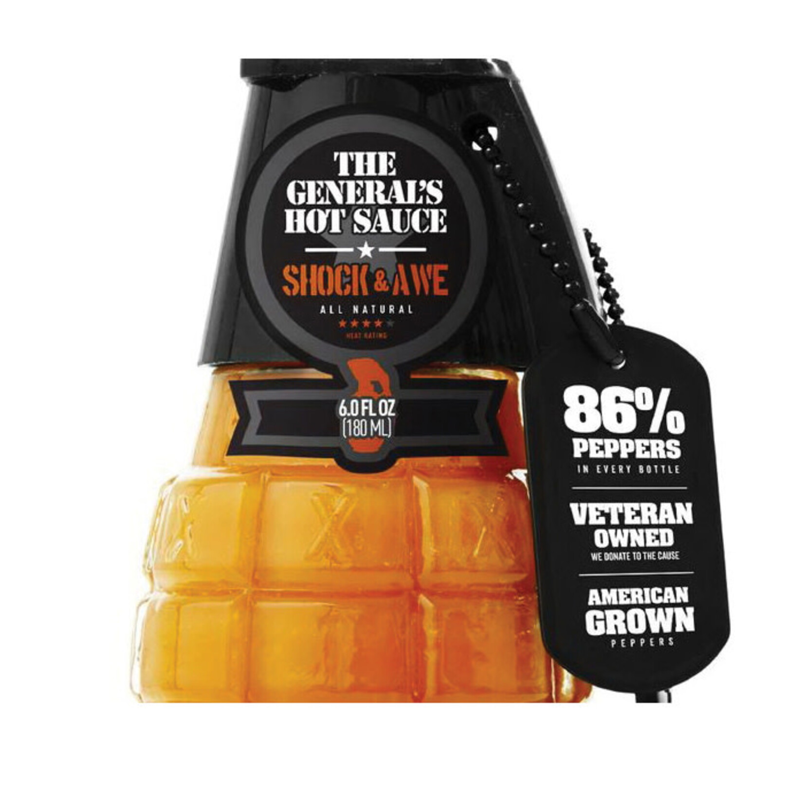 The General's Hot Sauce Shock and Awe - The General's Hot Sauce