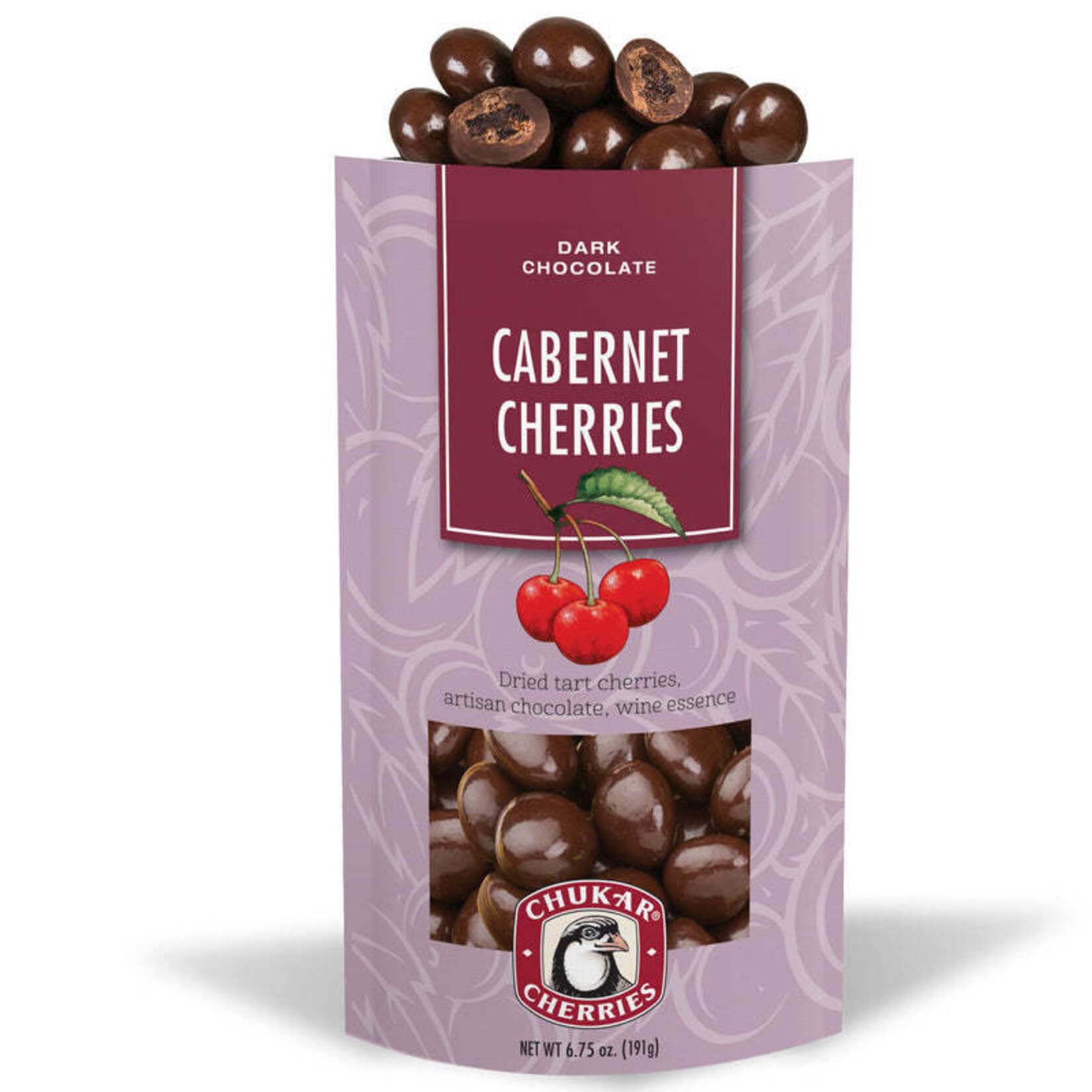 Chukar Cherry Company 6.75 oz Cabernet Cherries - Dark Chocolate
