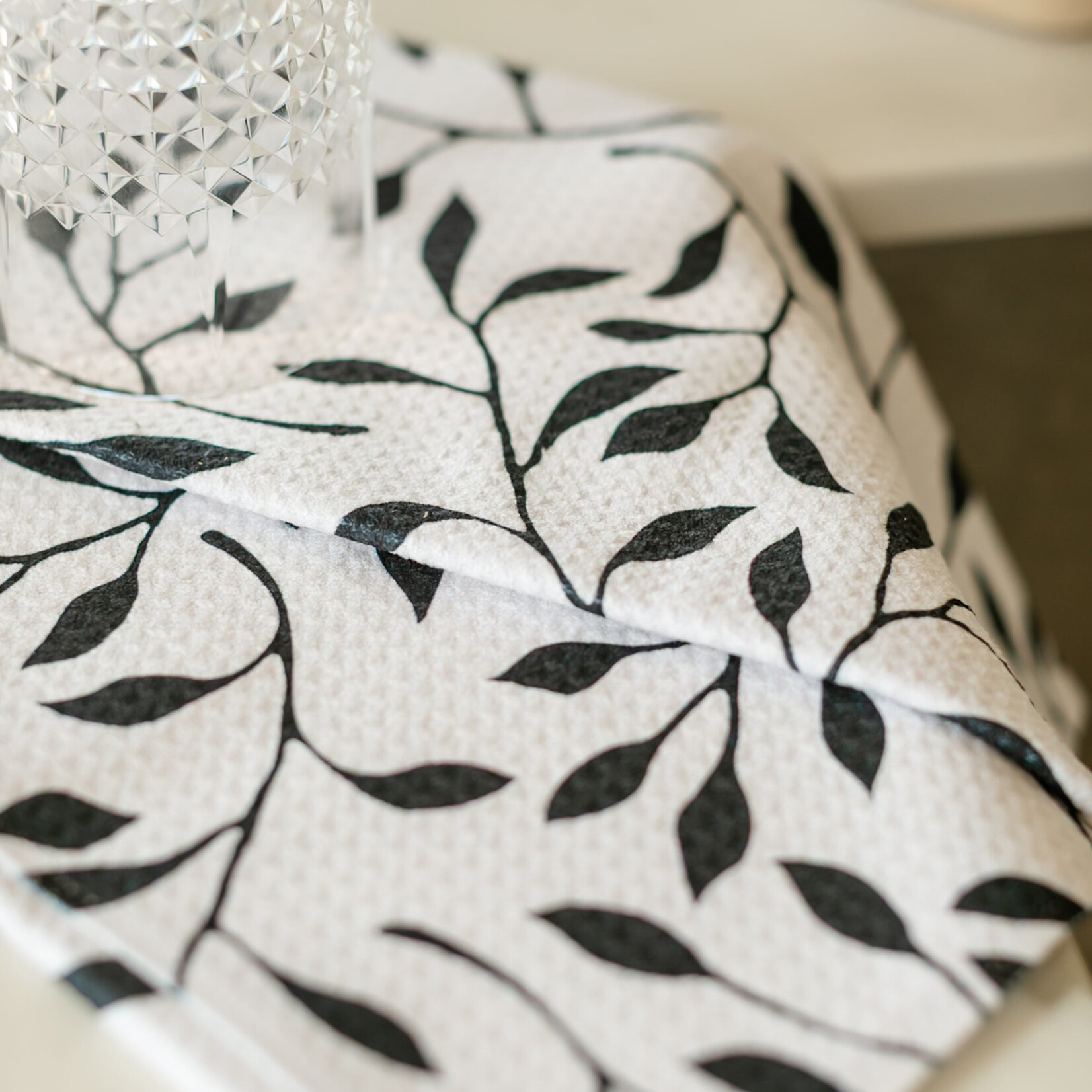 Geometry Lay it Down Kitchen Tea Towel | Geometry