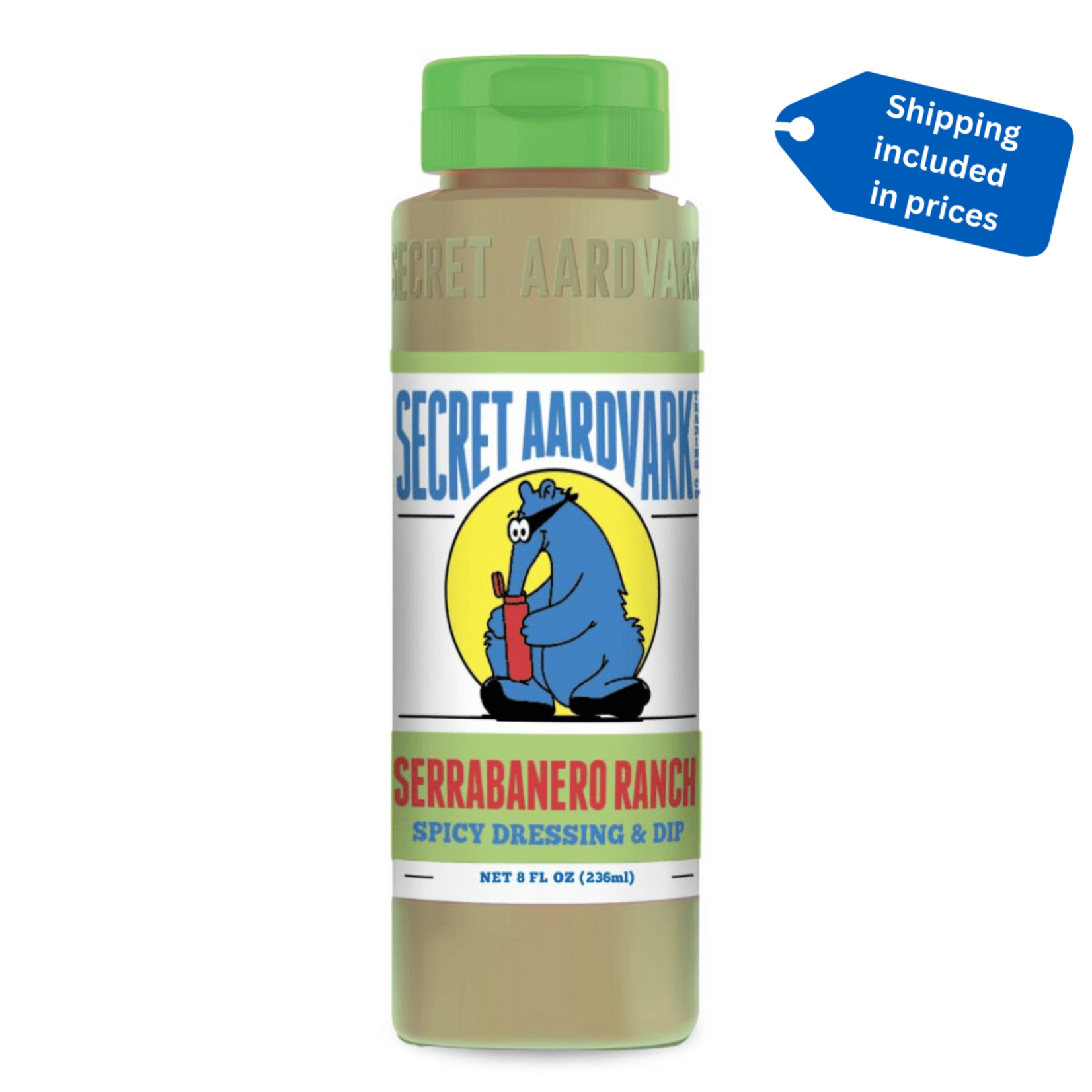 Secret Aardvark Serrabanero Ranch Spicy Dressing & Dip | Secret Aardvark